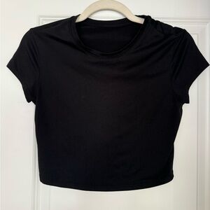 Alosoft Crop Finesse Short Sleeve